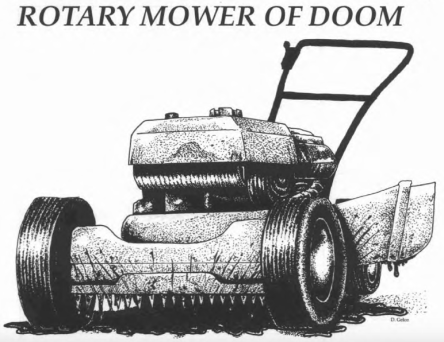 ROTARY MOWER OF DOOM